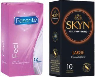 Набір з 10шт SKYN Large + Pasante Sensitive Feel (12 шт) SOS8059 фото