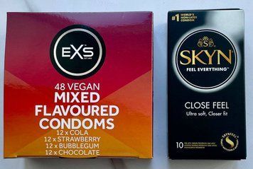 Набор Skyn ​​Close Feel 10 шт. - EXS Mixed Flavoured 48 шт. SOS3076 фото