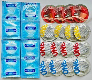 Набір 32 шт ONE Flavor Waves, Classic, Super Studs, Extreme ribs + Pasante Cooling SOS1716 фото