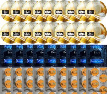 Набор 36 шт ONE ONE Banana Split + Pasante Extra Safe + EXS Delay SOS7529 фото