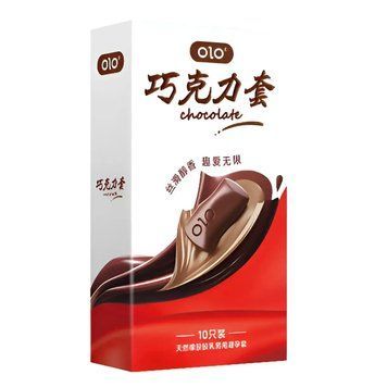 OLO Chocolate ультратонкие с ароматом шоколада, 10 шт. OL65 фото