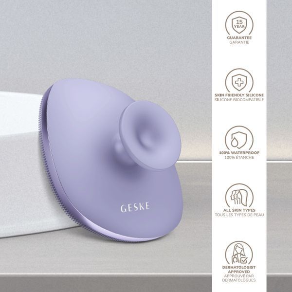Щетка для тела GESKE Body Brush 4в1 purple HB0347 фото
