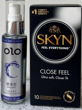 Комплект SKYN Close Feel 10 штук + Лубрикант "olo smooth" 60 мл SOS1123 фото