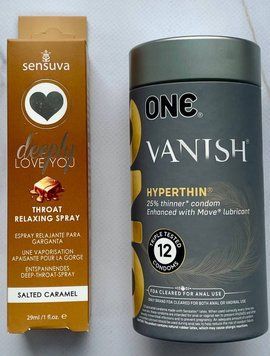 Комплект ONE Vanish 12 шт + Спрей Sensuva Deeply Love You Salted Caramel 29 мл SOS3577 фото