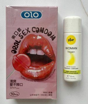 Набор OLO Oral Candy 10 шт + Лубрикант pjur Woman Vegan 30 мл SOS2017 фото