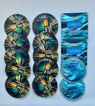 Набір з 14 шт One : ONE Vanish 10 шт , Oasis Premium , Oasis Silk SOS1013 фото