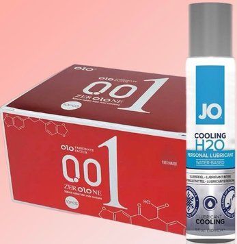 Набор OLO возбуждающие 001 (красные) 10 штук+ Лубрикант System JO H2O COOLING (30 мл) SOS4616 фото