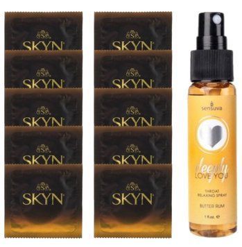 Комплект SKYN Passion Daiquiri 10 шт + Sensuva Deeply Love You Butter Rum (29 мл) SOS13635 фото
