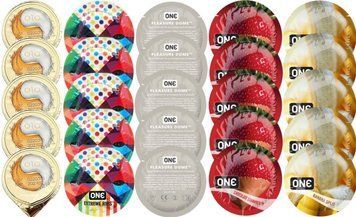 Набор из OLO Ice Durable + ONERibs + ONE Dome + ONEChocolateStrawberry + ONEBanana SOS8700 фото