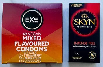 Набор Skyn ​​Intense Feel 10 шт. - EXS Mixed Flavoured 48 шт. SOS3077 фото