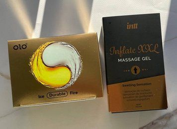 Комплект OLO Лед и Пламя 001 10 шт + Гель для стимуляции Intt Inflate XXL (15 мл) SOS2117 фото
