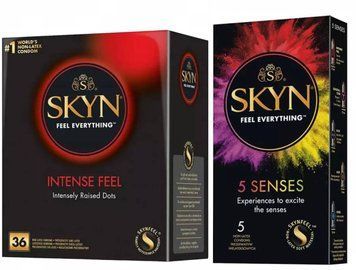 Набір : Skyn Intense feel 36 штук та SKYN 5 Senses SK59 фото
