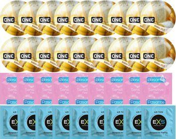 Набор 36 шт ONE Banana Split + Pasante Extra Sensitive + EXS Air Thin SOS7763 фото