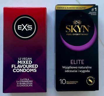 Набір резинок Skyn Elite 10 шт - EXS Mixed Flavoured 12 шт SOS3126 фото