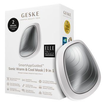 Ультразвуковая маска тепло и холод GESKE Sonic Warm & Cool Mask 9 в 1 white HB0106 фото