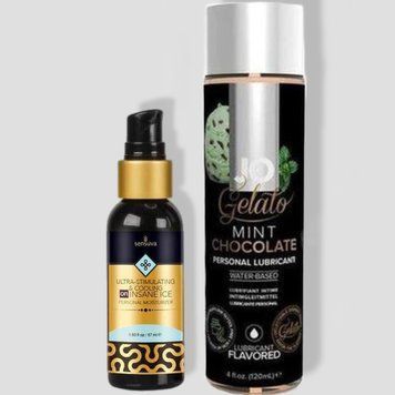 Sensuva Ultra-Stimulating ON Insane Ice (57 мл) + JO GELATO Mint Chocolate (120 мл) LB274 фото