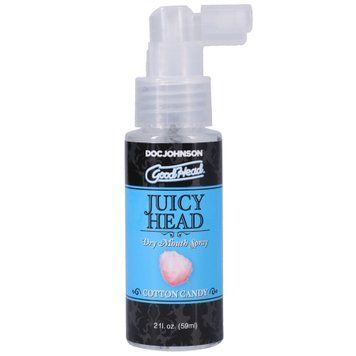 Увлажняющий оральный спрей Doc Johnson GoodHead &ndash; Juicy Head Dry Mouth Spray &ndash; Cotton Candy 59мл SO6070 фото