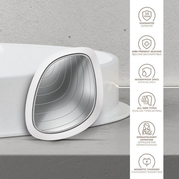 Ультразвуковая маска тепло и холод GESKE Sonic Warm & Cool Mask 9 в 1 white HB0106 фото