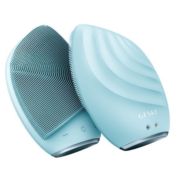 Электронная ультразвуковая щетка для лица GESKE Sonic Facial Brush 5в1 turtoise HB0070 фото