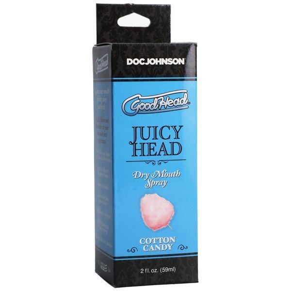 Зволожувальний оральний спрей Doc Johnson GoodHead &ndash; Juicy Head Dry Mouth Spray &ndash; Cotton Candy 59мл SO6070 фото