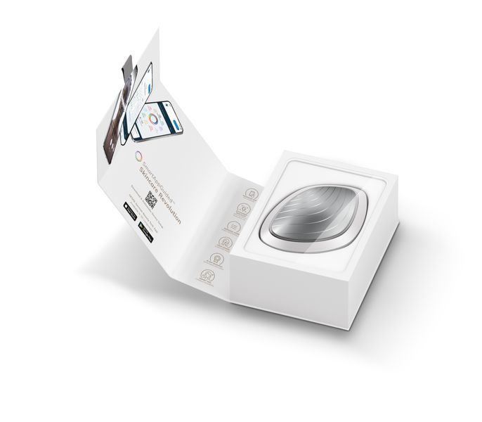 Ультразвуковая маска тепло и холод GESKE Sonic Warm & Cool Mask 9 в 1 white HB0106 фото