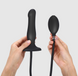 Надувной фаллоимитатор Strap-On-Me INFLATABLE DILDO PLUG - NOIR, шарик внутри, диаметр до 6 см SO7383 фото 1