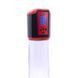 Автоматическая вакуумная помпа Men Powerup Passion Pump Red, LED-табло, перезаряжаемая, 8 режимов SO6226 фото 3