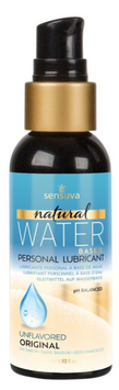 Органічний лубрикант на водній основі Sensuva Natural Water-Based (57 мл) SO3218 фото