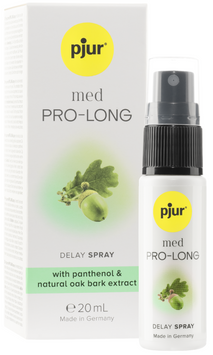 Пролонгувальний спрей pjur MED Prolong Spray 20 мл із екстрактом дубової кори та пантенолом PJ10910 фото
