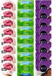 Набір 24 шт ONE Bubblegum + Delay Infinity + EXS Chocolate SOS7481 фото