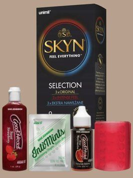 Skyn Selection 9 шт + Набір Doc Johnson GoodHead Fundamentals Kit SOS5102 фото