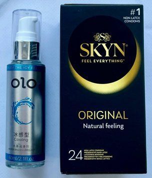 Набір SKYN Original 24 шт - Лубрикант охолоджуючий OLO 60 мл SOS3278 фото