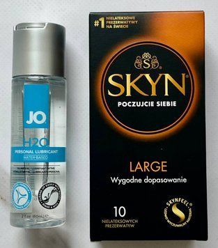 Комплект Skyn Large 10 шт + Лубрикант  System JO H2O ORIGINAL (60 мл) SOS3000 фото