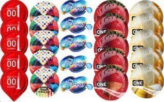 Набір з 25 шт OLORed0.01 + ONERibs + ONE UltraFeel + ONEChocolateStrawberry + ONEBanana SOS8750 фото