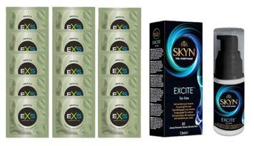 Комплект EXS Snug Fit 15 шт + Skyn ​​Excite SOS14911 фото