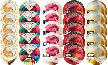 Набор из OLO Ice Durable + ONERibs + ONE Bubblegum + ONEChocolateStrawberry + ONEBanana SOS8701 фото