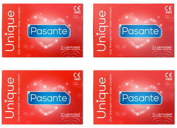 Безлатексні Pasante Unique, 3 шт PS30 фото