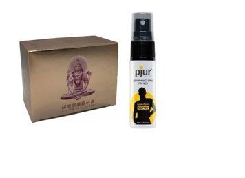 OLO Gold Budda 10 шт.+ Пролонгувальний спрей pjur Superhero Spray 20 мл SOS6585 фото