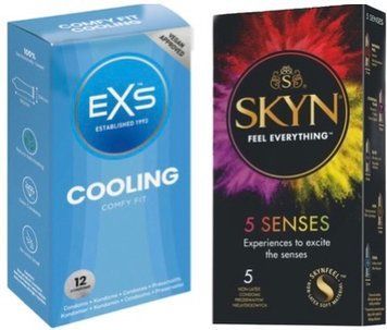 Набор з SKYN 5 Senses + EXS Cooling. 12 шт SOS7812 фото