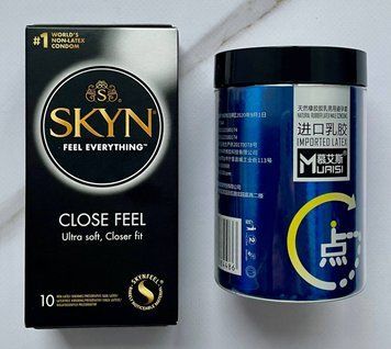 Комплект SKYN Close Feel 10 шт + Muaisi 0.02 мм Blue 12 шт SOS2759 фото