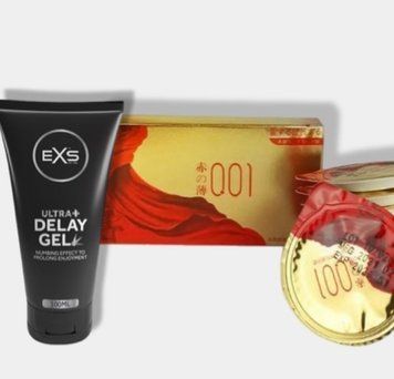 OLO Red Gold 10 шт + Пролонгатор EXS Delay Gel Ultra+ 100ml SOS5994 фото