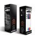 Автоматическая вакуумная помпа Men Powerup Passion Pump Blue, LED-табло, перезаряжаемая, 8 режимов SO6298 фото 4