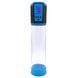 Автоматическая вакуумная помпа Men Powerup Passion Pump Blue, LED-табло, перезаряжаемая, 8 режимов SO6298 фото 1