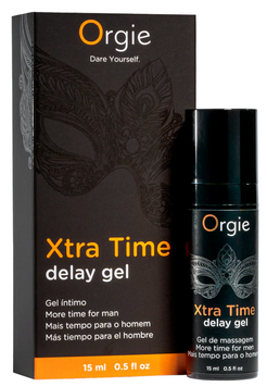 Чоловічий пролонгуючий гель для затримки еякуляції Orgie Xtra Time Delay Gel, 15 мл 21234 фото