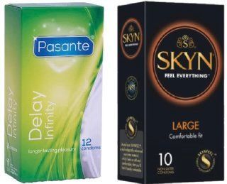 Набір з 10шт SKYN Large + Pasante Infinity Delay, 12 шт SOS8062 фото