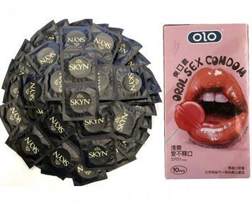 SKYN ORIGINAL 50 шт та OLO Oral Candy 10 шт у подарунок SOS193 фото