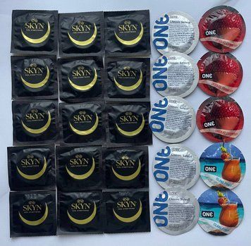 Набор 15&nbsp;шт Skyn ​​Original - 10 шт One Classic, Flavor Waves SOS2519 фото