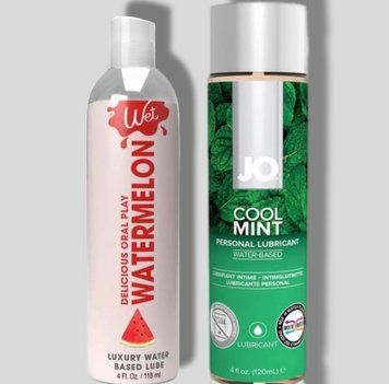 Wet Oral Play Watermelon (118 мл) + JO Cool Mint (120 мл) LB921 фото