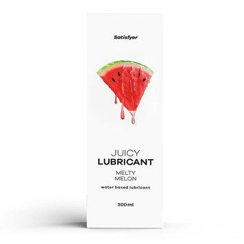 Лубрикант на водной основе Satisfyer Juicy Lubricant Melty Melon water based 300 мл SX2721 фото