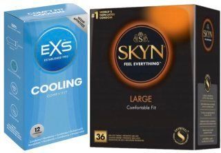 Набор с SKYN Large, 36 шт + EXS Cooling. 12 шт SOS7914 фото